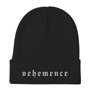 Txt embroidered beanie