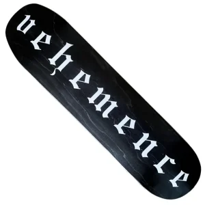 Limited edition VEHEMENCE skateboard deck