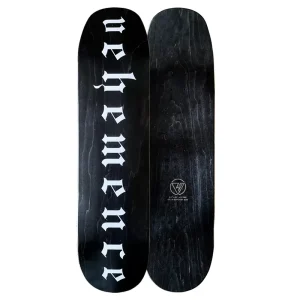 Limited edition VEHEMENCE skateboard deck