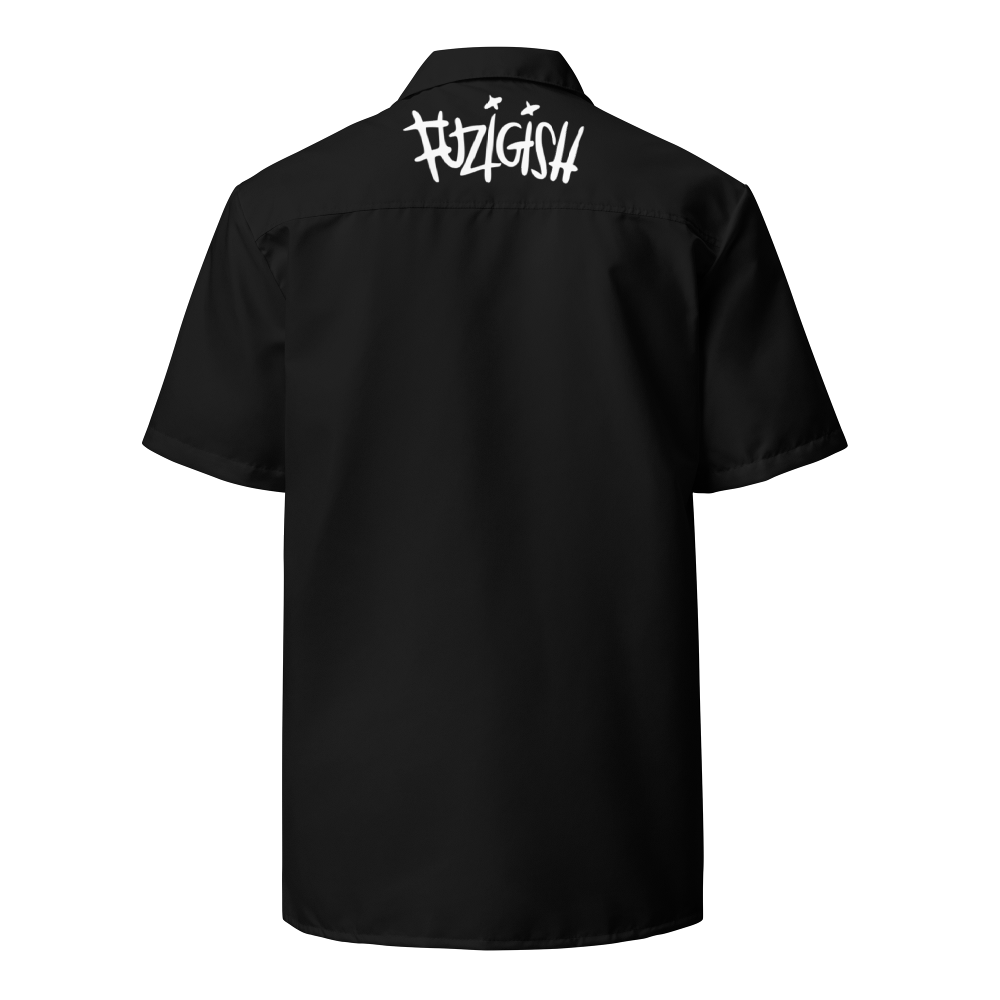 Fuzigish black button up shirt