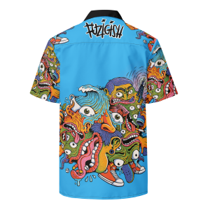 Fuzigish 2022 album button up shirt