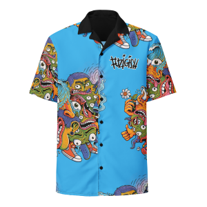 Fuzigish 2022 album button up shirt