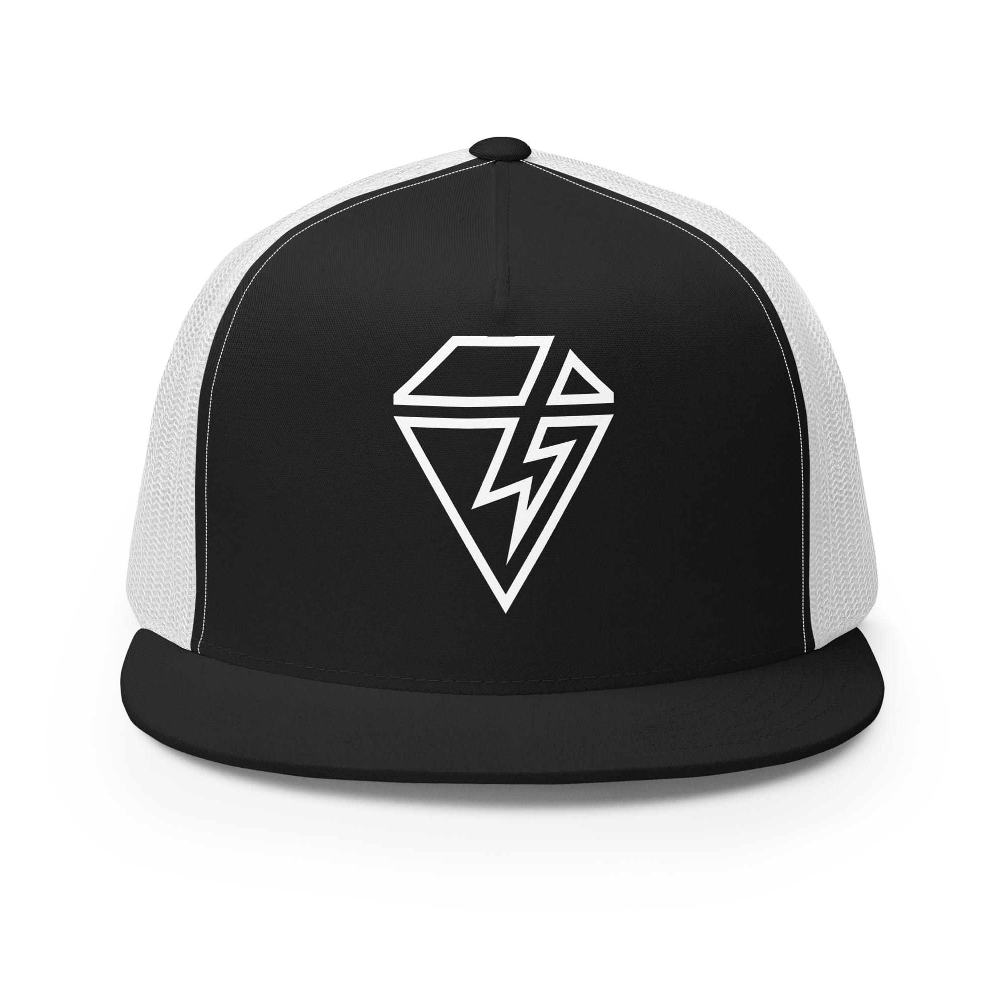 V Diamond trucker cap