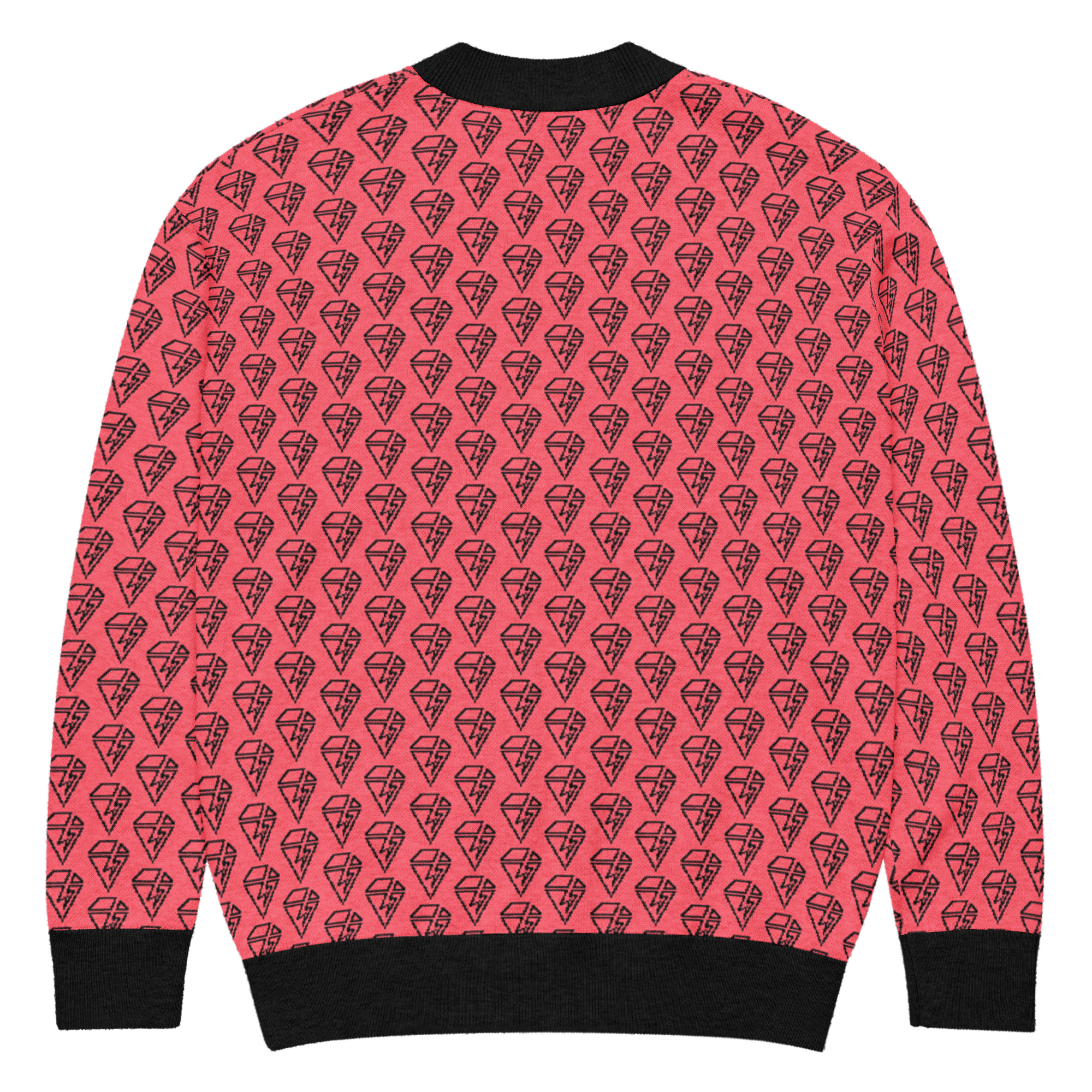 V Diamond Knitted cardigan