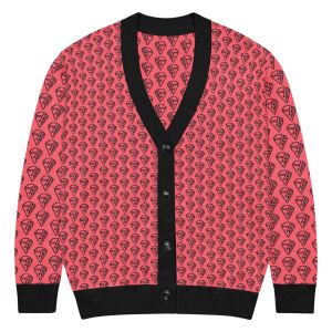 V Diamond Knitted cardigan