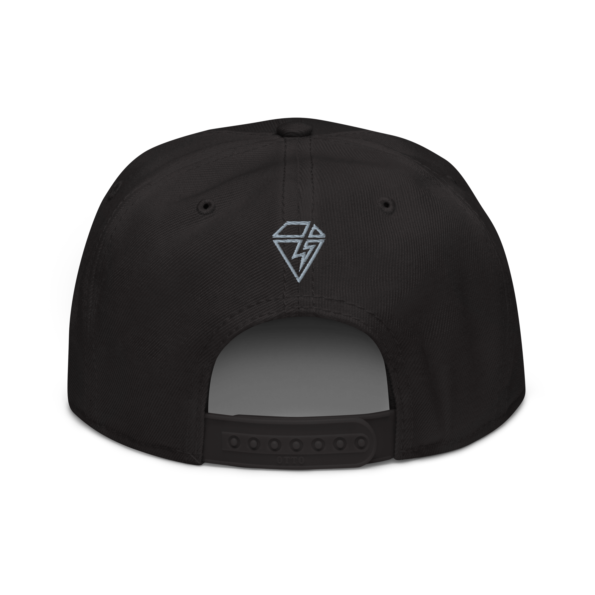 V Diamond logo snapback cap