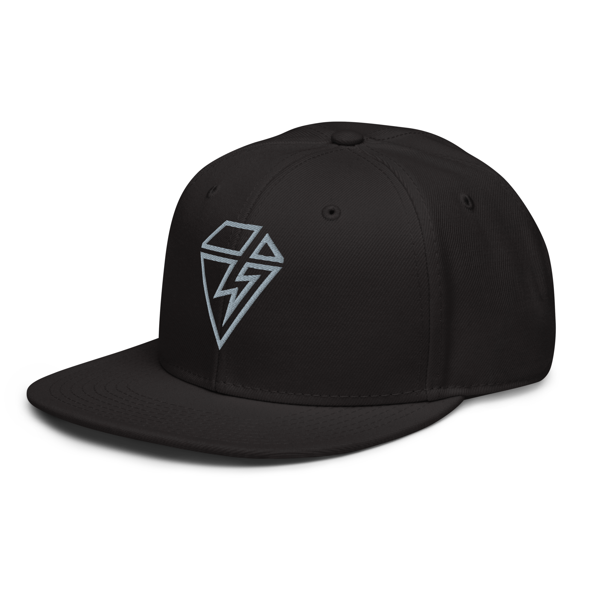 V Diamond logo snapback cap