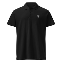 VEE diamond polo shirt
