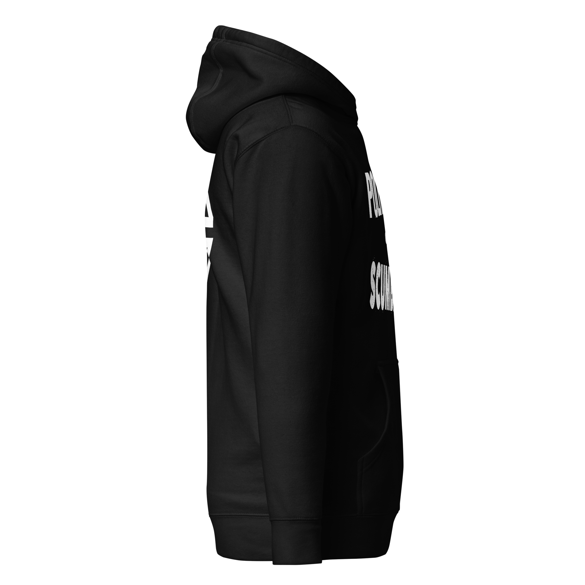 Politicians are scumbags hoodie by VEHEMENCE