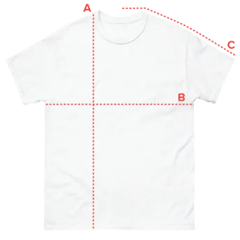 t-shirt sizing VEHEMENCE